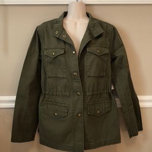 Military shirt jacket